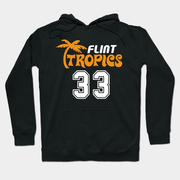 Flint Tropics - Jackie Moon Hoodie by johnoconnorart